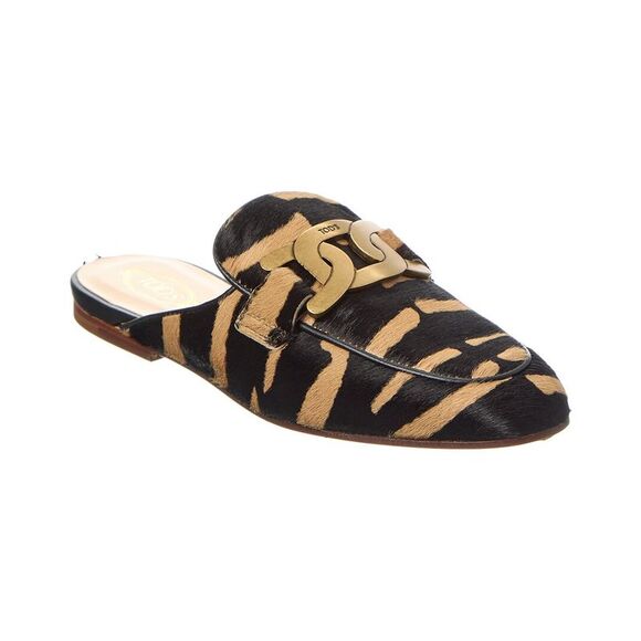 Tod’S Haircalf Mule Brown